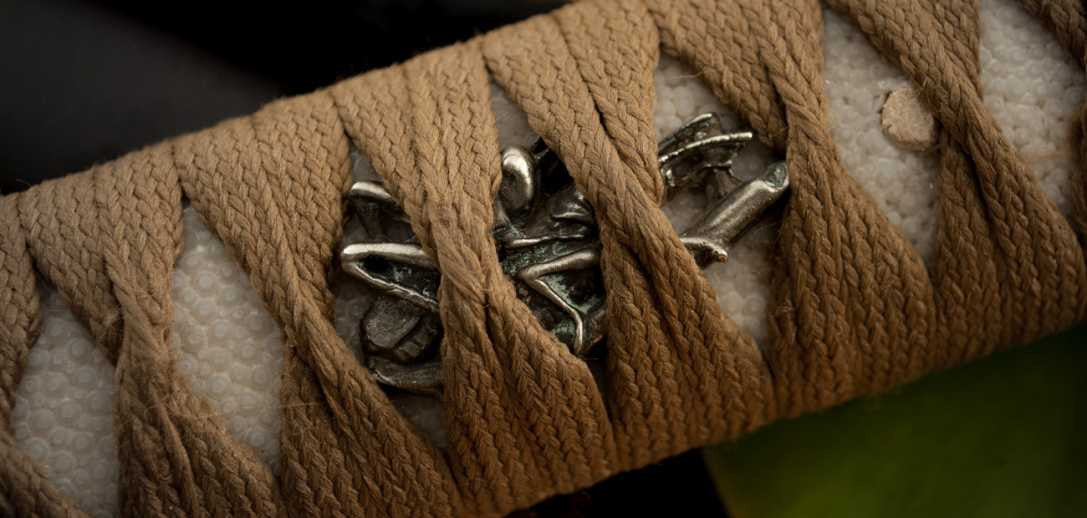Dragon King Autumn Ginkgo Leaf Katana