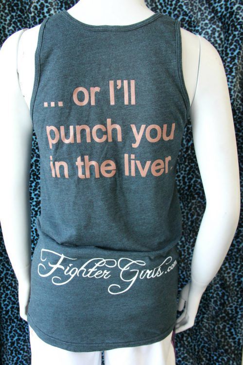 Fighter Girls Punch You In The Liver Tank
