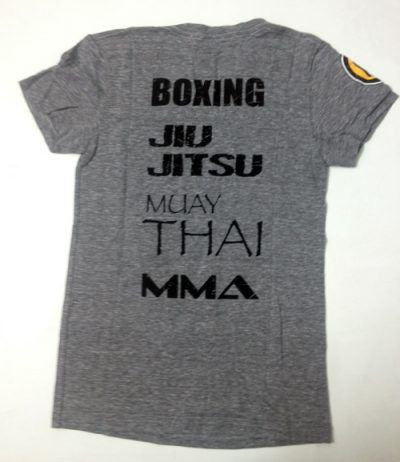 Fighter Girl- Women’s I Fight T-Shirt Grey