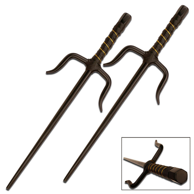 Master Cutlery Sai 15" Octagon Metal