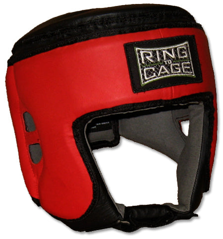 Ring to Cage- MUAY THAI COMPETITION HEADGEAR - RED, BLUE