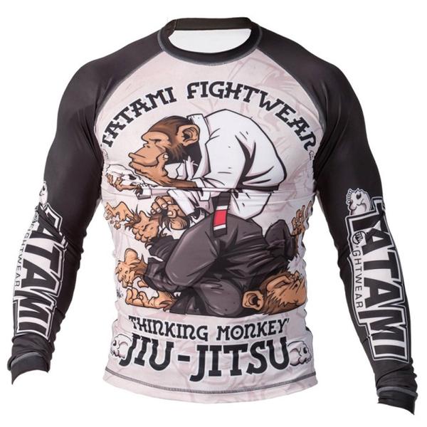 Tatami Long Sleeve Thinker Monkey Rashguard