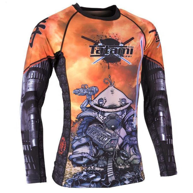 TATAMI FIGHTWEAR CYBER SAMURAI PANDA RASH GUARD