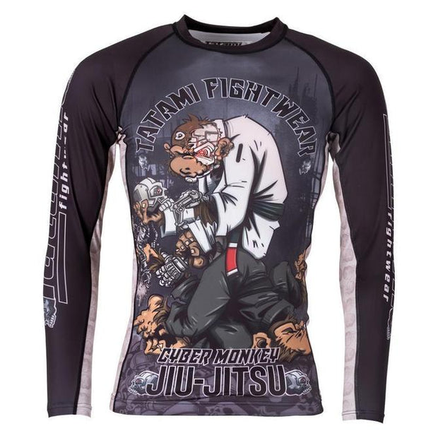 TATAMI FIGHTWEAR CYBER THINKER MONKEY RASH GUARD