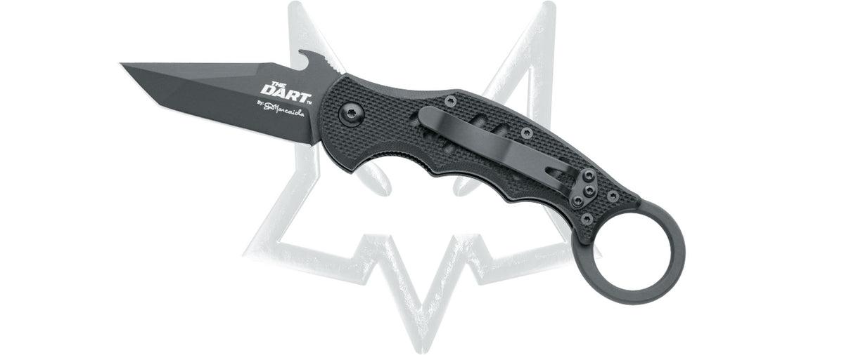 Fox Italy FKMD Dart Folding Knife, Wave Opening
