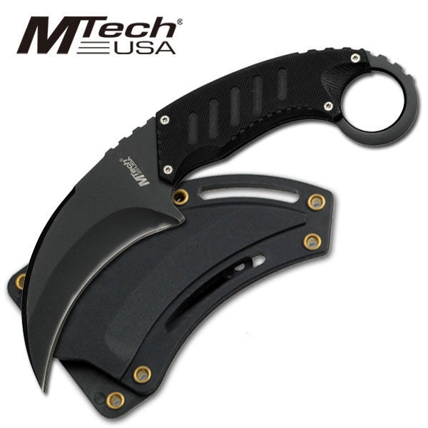 MTech Fixed Karambit Black G-10 (Black)