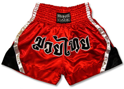 Ring to Cage Muay Thai Shorts Red