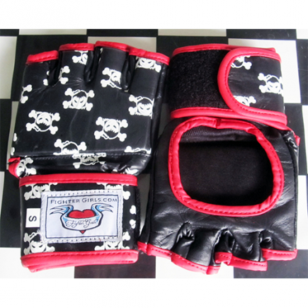 Fighter Girl- Women’s MMA Gloves The Skulls