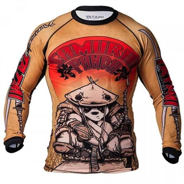 Tatami Samurai Panda Rash Guard